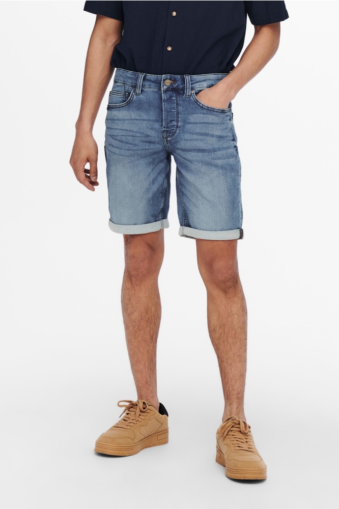 ONSPLY LIFE JOG BLUE SHORTS PK 8584 22018584 Blue Denim
